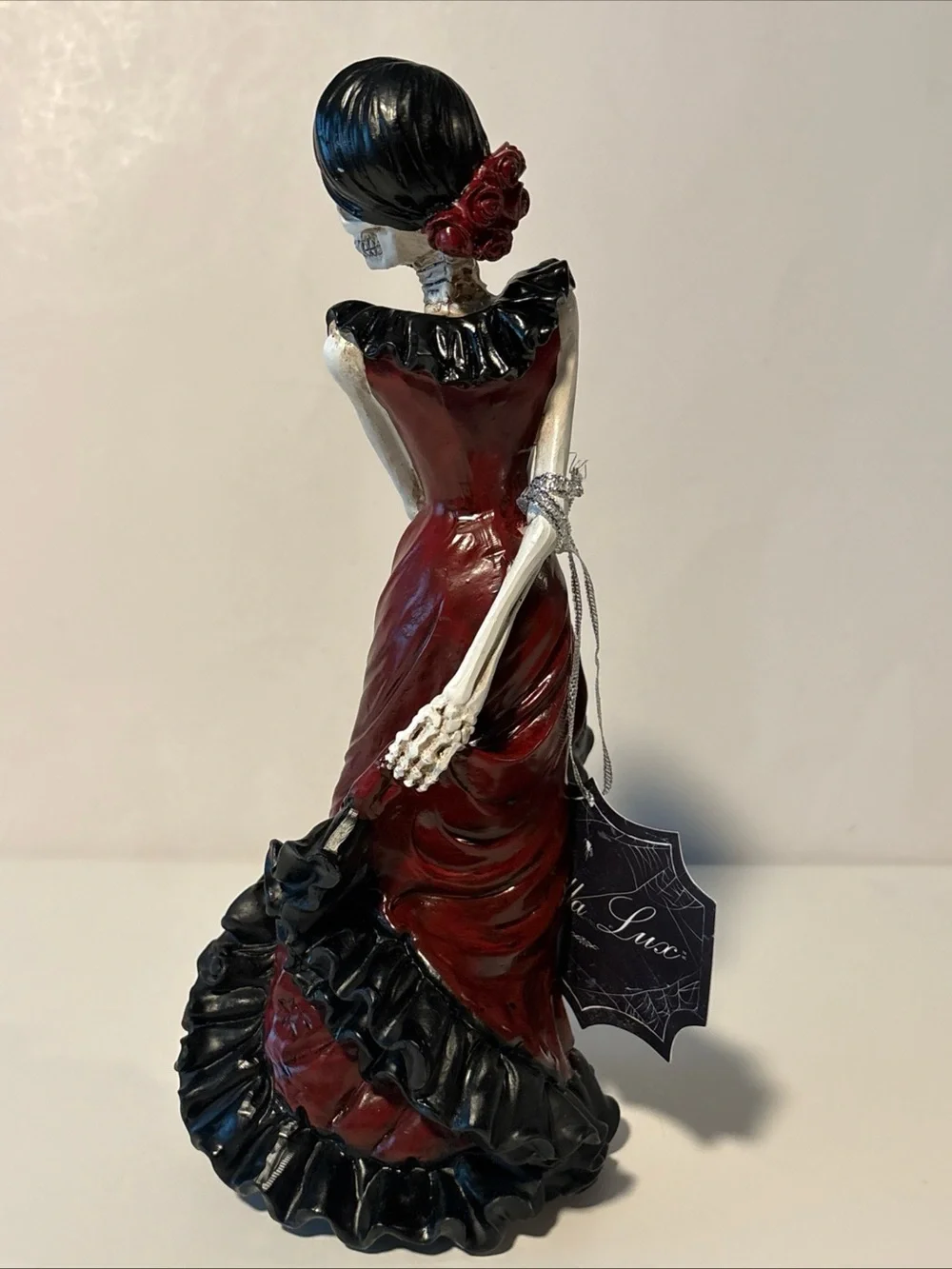 10” Resin Catrina Day Of The Dead By Bella Luxx NWT